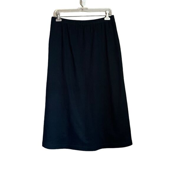 3 for $30! Talbots black midi skirt. Size medium - Picture 1 of 8